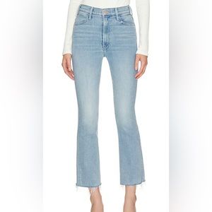 Mother Denim Hustler Ankle Fray sz 28